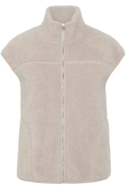 Pieces Veste<Pcsadia Teddy Vest
