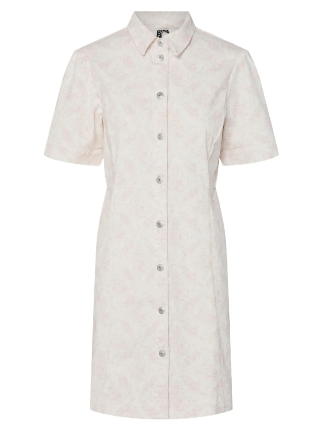Online Pcsalume Ss A-Shape Denim Dress Kjoler|Ammevenligt Tøj
