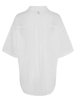 Pcsatinka 2/4 Shirt Bluser & Skjorter|Ammevenligt Tøj