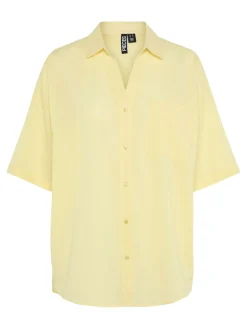 Pieces Bluser & Skjorter|Ammevenligt Tøj<Pcsatinka 2/4 Shirt