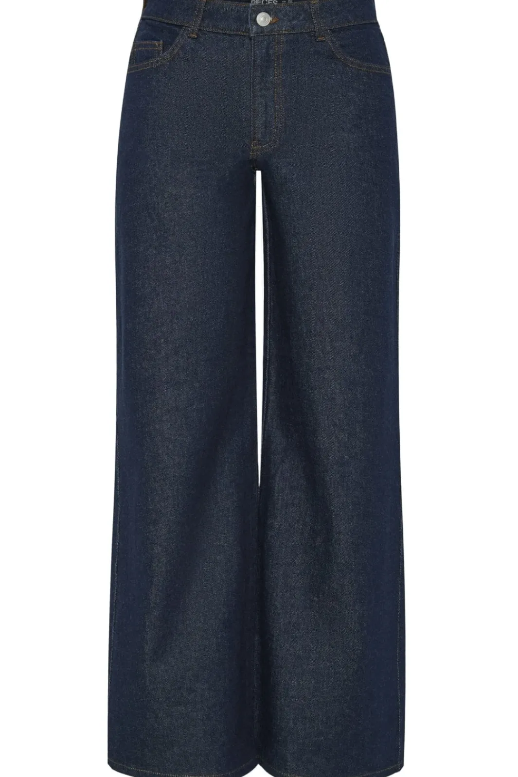 Pieces Bukser, Jeans & Leggings<Pcselma Lw Wide Jeans Rinse
