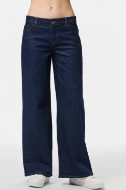 Pieces Bukser, Jeans & Leggings<Pcselma Lw Wide Jeans Rinse