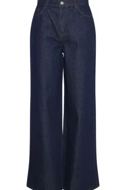 Pieces Bukser, Jeans & Leggings<Pcselma Wide Jeans Rinse