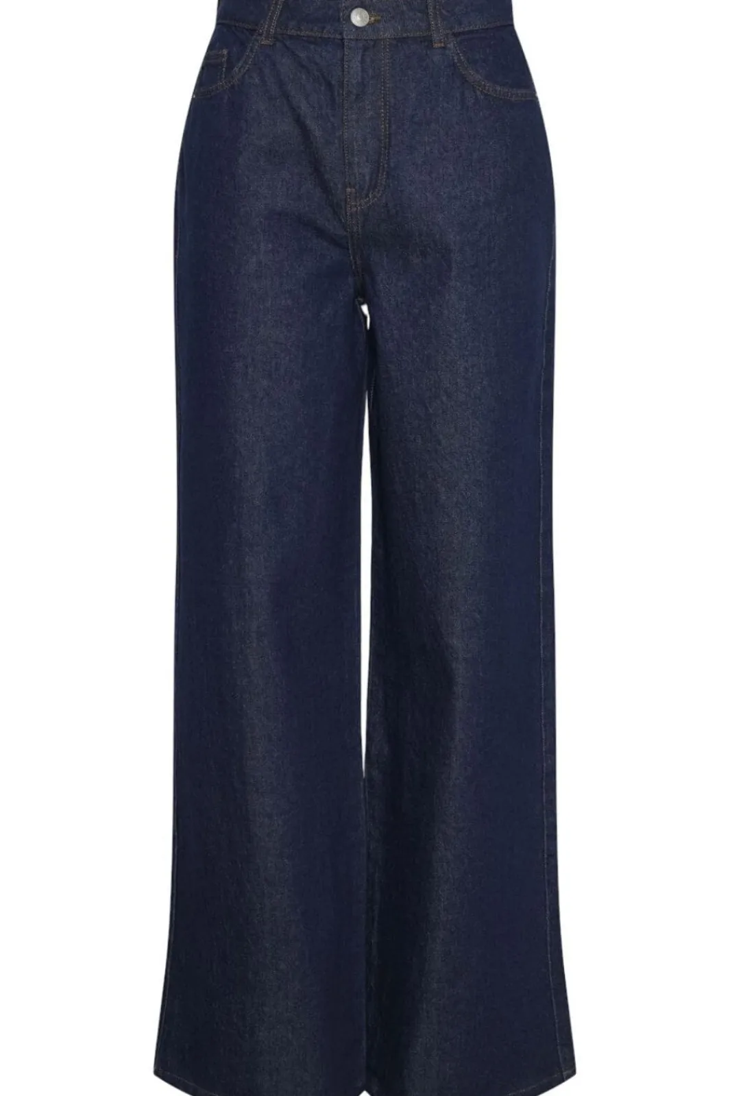 Pieces Bukser, Jeans & Leggings<Pcselma Wide Jeans Rinse