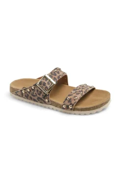 Pieces Sandaler<Pcseluna Suede Fotbed Sandal