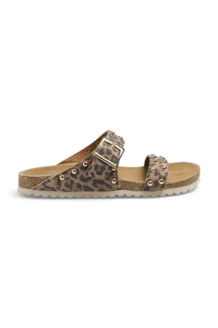 Pieces Sandaler<Pcseluna Suede Fotbed Sandal