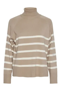 Pieces Bluser & Skjorter|Strik<Pcsia Ls Rollneck Knit