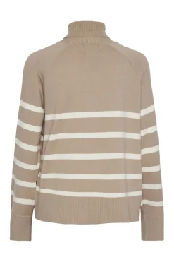 Pieces Bluser & Skjorter|Strik<Pcsia Ls Rollneck Knit