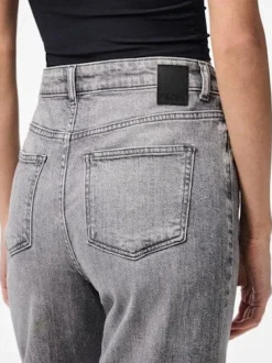 Pcsilke Wide Jeans Mg Bukser, Jeans & Leggings
