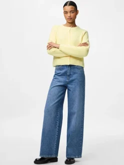 Pieces Cardigans|Ammevenligt Tøj<Pcsilly Ls O-Neck Knit Cardigan