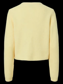 Pieces Cardigans|Ammevenligt Tøj<Pcsilly Ls O-Neck Knit Cardigan
