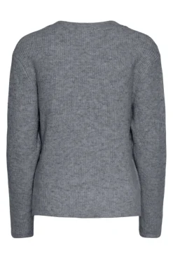Online Pcsilly Ls Rev Tie Knit Cardigans|Ammevenligt Tøj