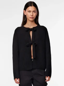Pieces Bluser & Skjorter|Strik<Pcsilly Ls Reversible Tie Knit