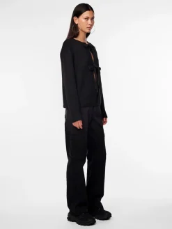 Pieces Bluser & Skjorter|Strik<Pcsilly Ls Reversible Tie Knit