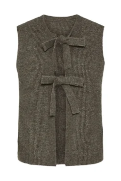 Pieces Veste|Ammevenligt Tøj<Pcsilly Sl Reversible Tie Vest