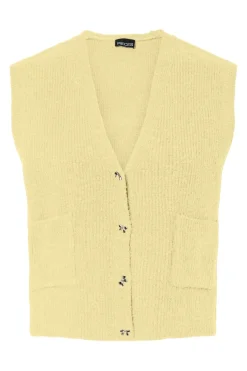 Pieces Veste<Pcsilly Sl V-Neck Knit Vest