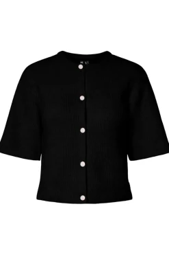 Pieces Cardigans|Ammevenligt Tøj<Pcsilly Ss O-Neck Knit Cardigan