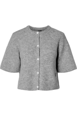 Discount Pcsilly Ss O-Neck Knit Cardigan Cardigans|Ammevenligt Tøj