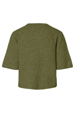 Pieces Cardigans|Ammevenligt Tøj<Pcsilly Ss O-Neck Knit Cardigan