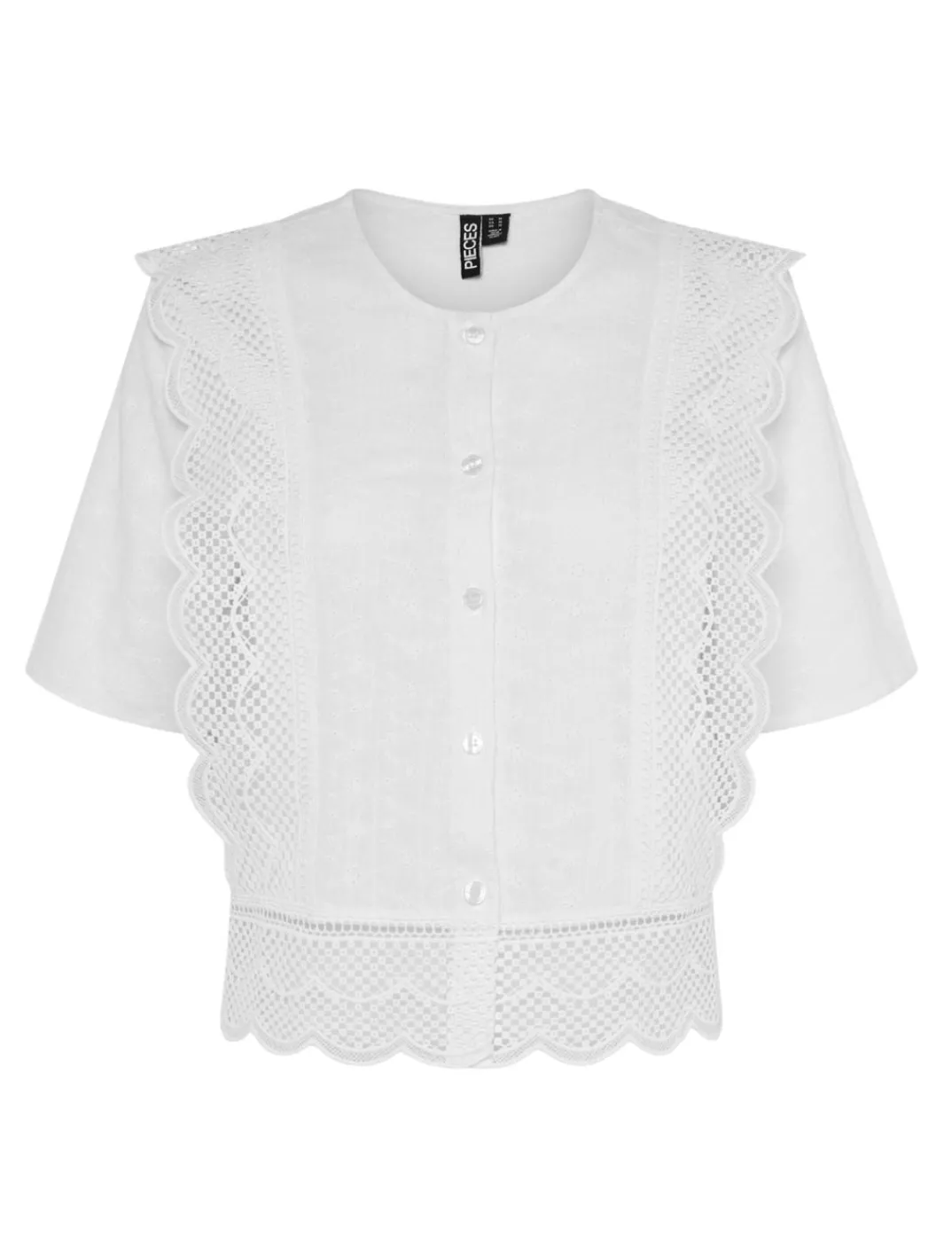 Pieces T-Shirts & Toppe|Ammevenligt Tøj<Pcsiminna Ss Top