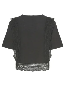 Hot Pcsiminna Ss Top T-Shirts & Toppe|Ammevenligt Tøj