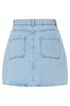 Outlet Pcsky Mini Denim Skirt Nederdele
