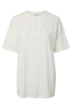 Online Pcskylar Ss Detail Tee Fsy Pp T-Shirts & Toppe