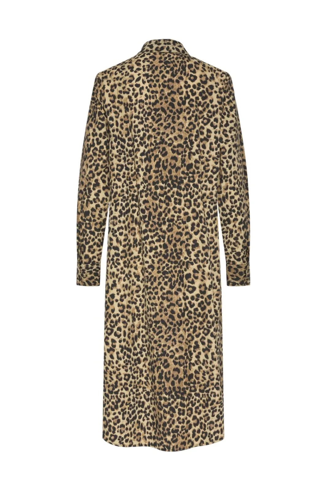 Pcsloe Ls Midi Shirt Dress Kjoler|Ammevenligt Tøj