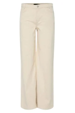 Pieces Bukser, Jeans & Leggings<Pcsvala Wide Denim Jeans