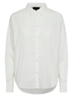 Hot Pctanne Ls Loose Shirt Bluser & Skjorter|Ammevenligt Tøj