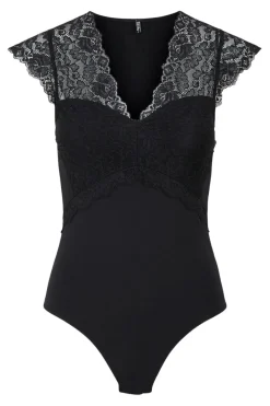 Online Pctatianna Ss Bodystocking Bluser & Skjorter|Nattøj & Lingeri