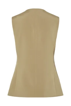 Outlet Pctempre Long Vest Veste