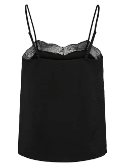 Pieces T-Shirts & Toppe<Pctiffany Strap Lace Top Bc