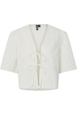 Pctyla 2/4 V-Neck Tie Top Pp Sæt 🛍️|T-Shirts & Toppe