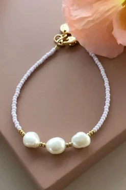 Friihof+Siig Armbånd<Pearl Armbånd