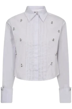 Pearl Crop Shirt HL10334 Bluser & Skjorter|Ammevenligt Tøj