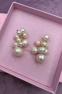 Clearance Pearl Drops Earring Øreringe