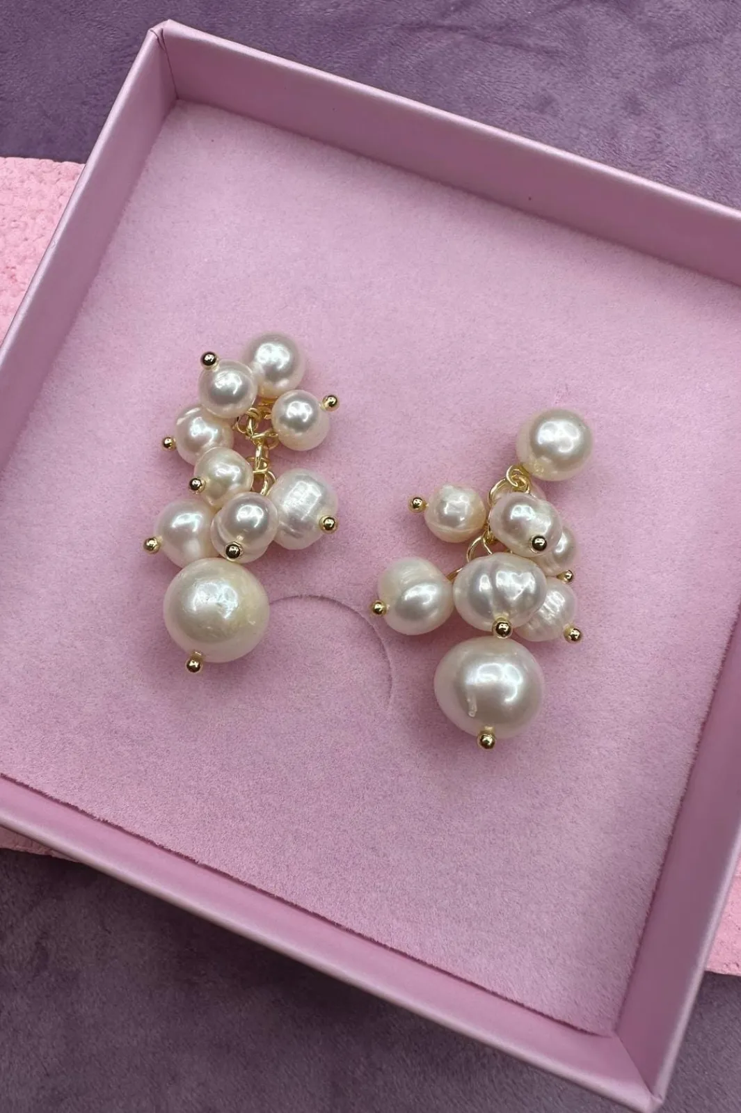 Clearance Pearl Drops Earring Øreringe