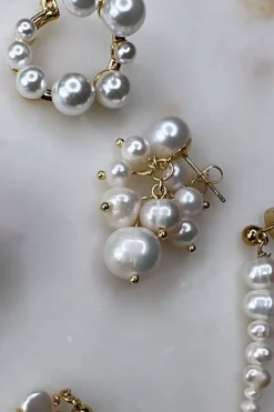 Clearance Pearl Drops Earring Øreringe