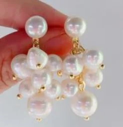 Clearance Pearl Drops Earring Øreringe