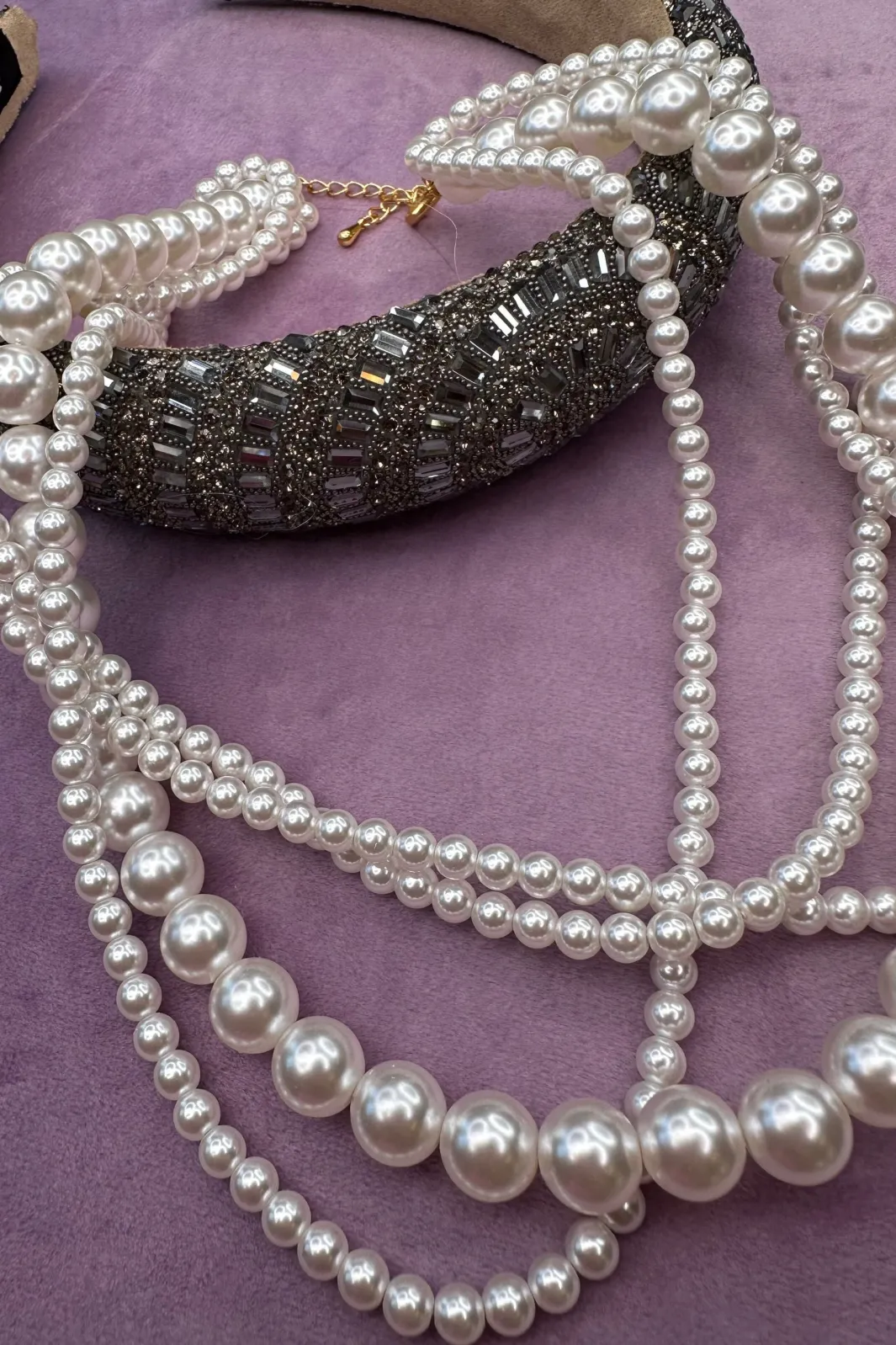 Mellow Moon Halskæder<Pearl On Pleal Necklace