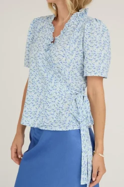 Online Peony Wrap Blouse Bluser & Skjorter