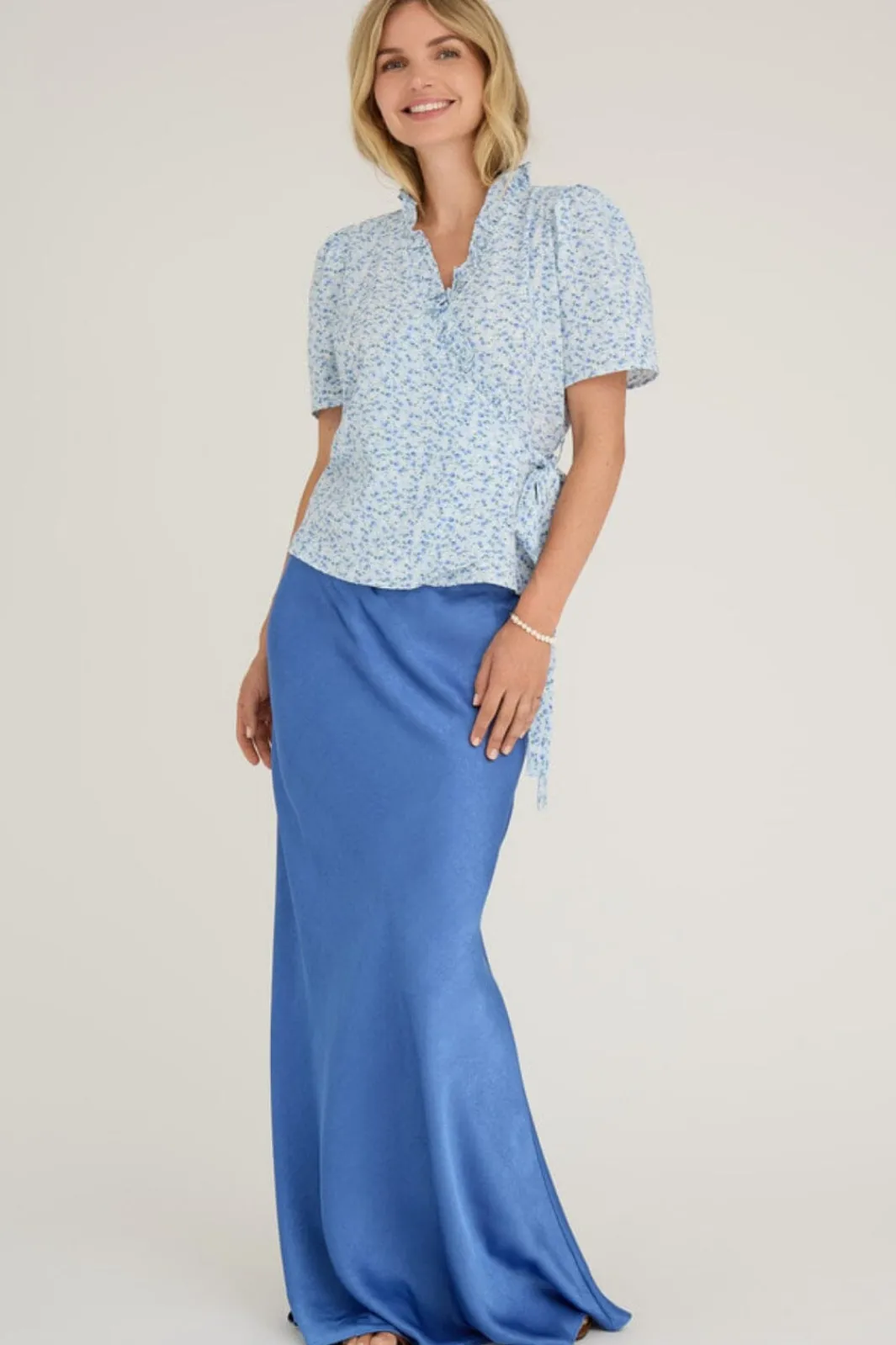 Online Peony Wrap Blouse Bluser & Skjorter