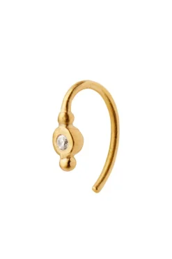 Online Petit Bon-Bon White Zircon Earring Øreringe