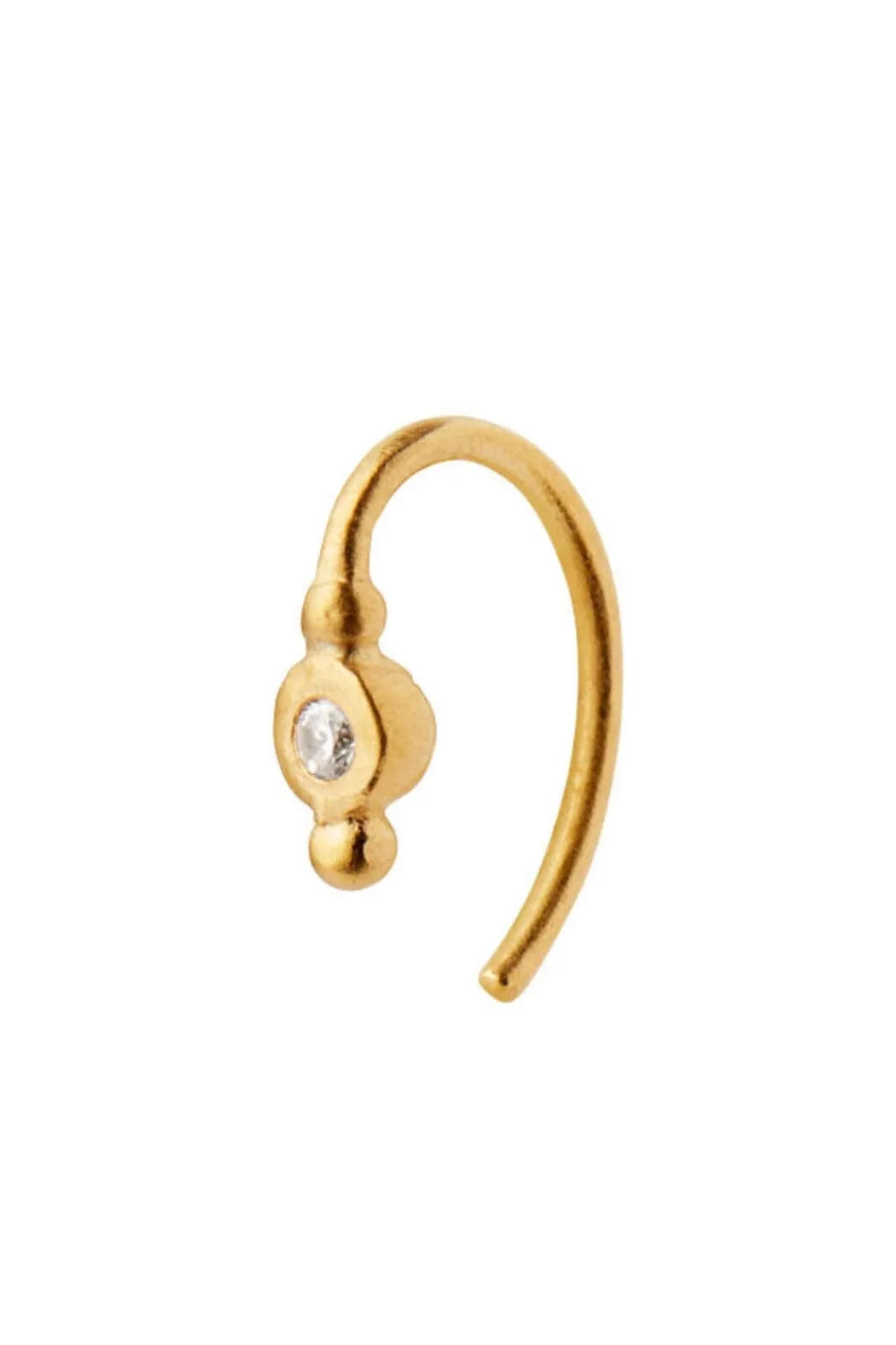 Online Petit Bon-Bon White Zircon Earring Øreringe