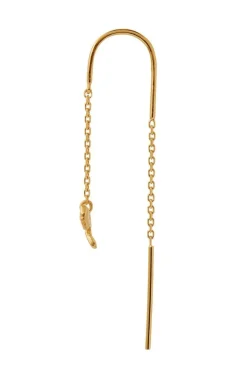 Stine A Øreringe<Petit Bow Double Chain Earring