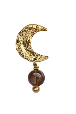 Stine A Øreringe<Petit Claire De Lune Earring Mocha