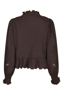 Neo Noir Bluser & Skjorter|Ammevenligt Tøj<Petrine Embroidery Blouse 161136