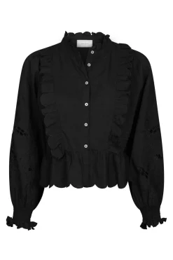 Neo Noir Bluser & Skjorter|Ammevenligt Tøj<Petrine Embroidery Blouse 161136