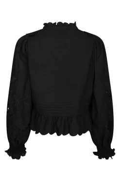 Neo Noir Bluser & Skjorter|Ammevenligt Tøj<Petrine Embroidery Blouse 161136